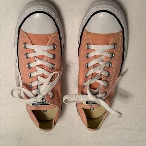 Converse Pink Low-Top Sneakers